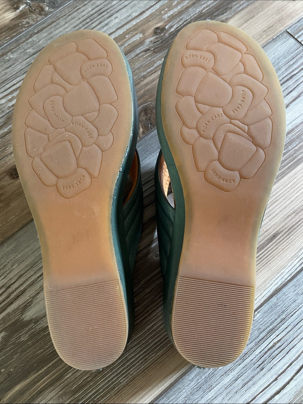🩴Kork Ease🩴Teal Madison Wedge Sandals - Picture 10 of 11